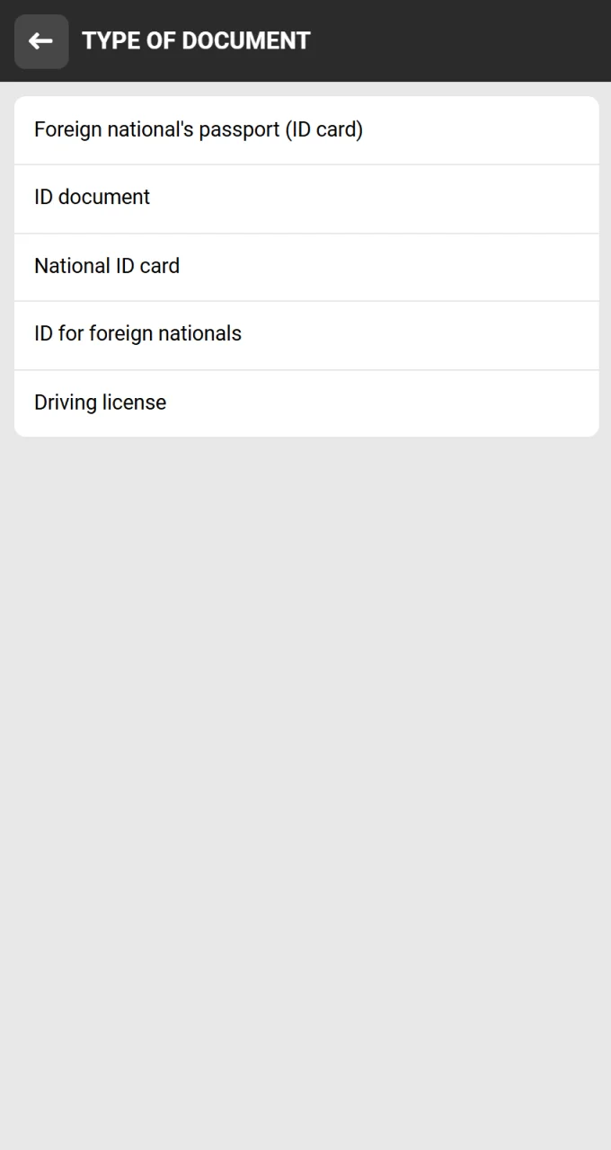 Complete a quick verification to ensure safe gaming on the DBbet app.